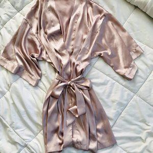 Victoria's Secret Satin Robe